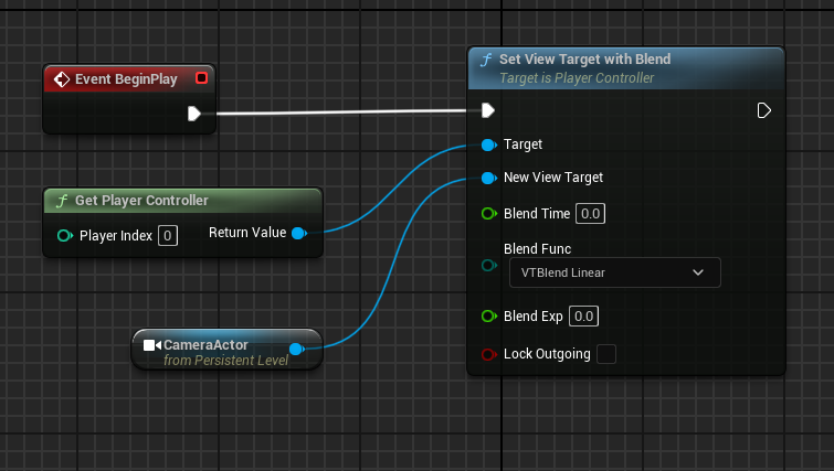 Set view target